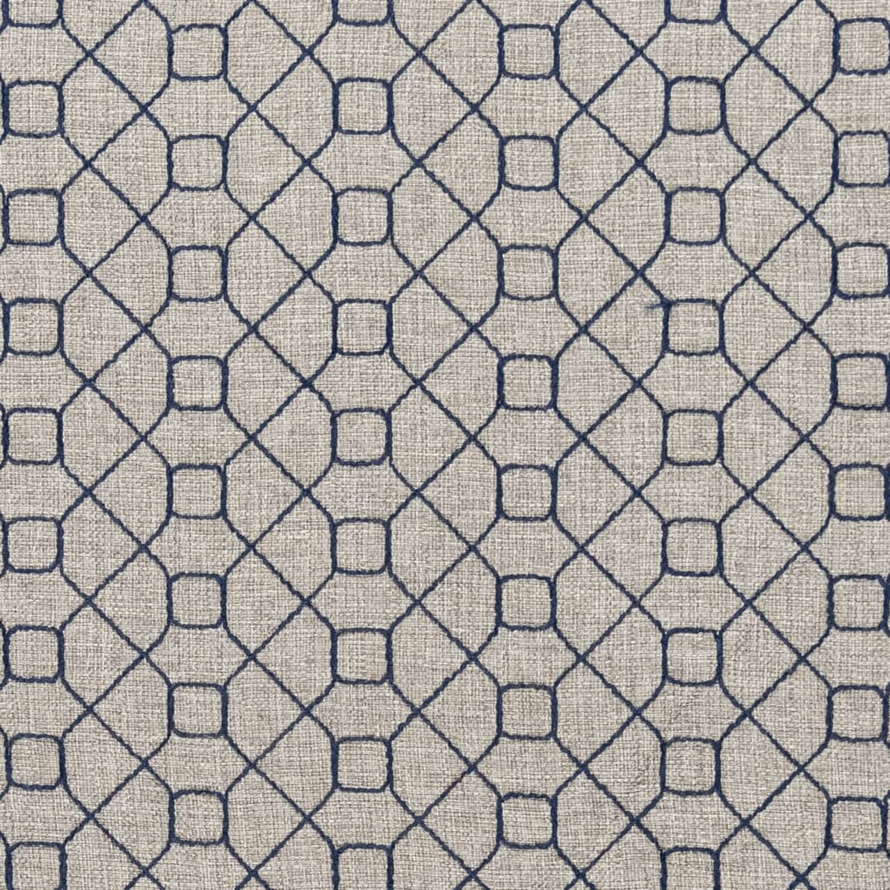Upholstery Fabric - Blue Abstract & Geometric Upholstery Fabric 54 Inches"